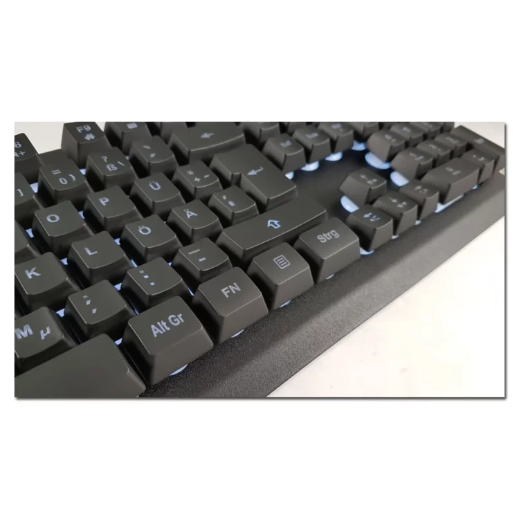 LC-Power Gaming Tastatur Nahaufnahme Tasten