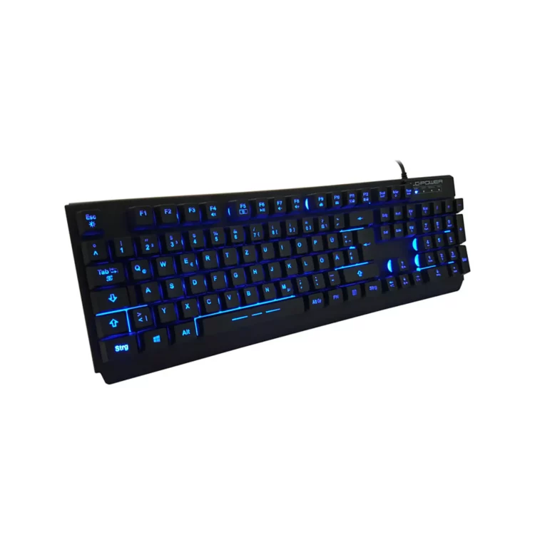 LC-Power Gaming Tastatur mit blauer LED-Beleuchtung